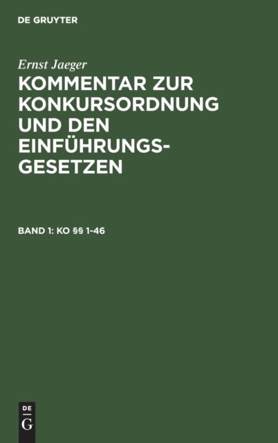Ko §§ 1-46