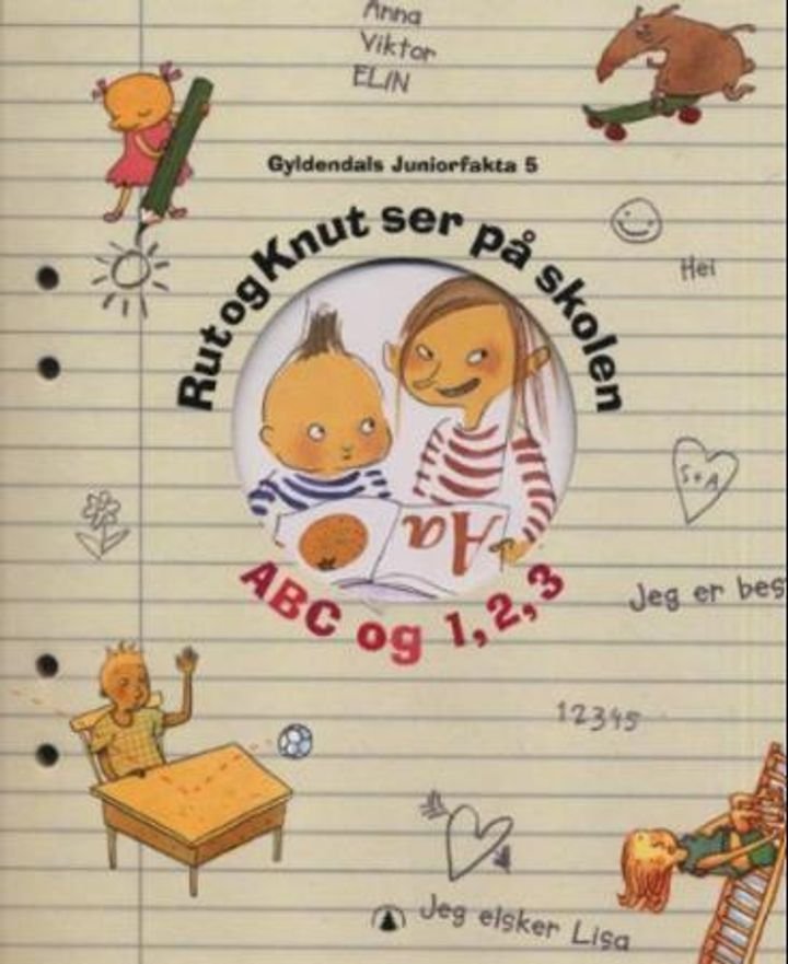 Rut og Knut ser på skolen - abc og 1, 2, 3