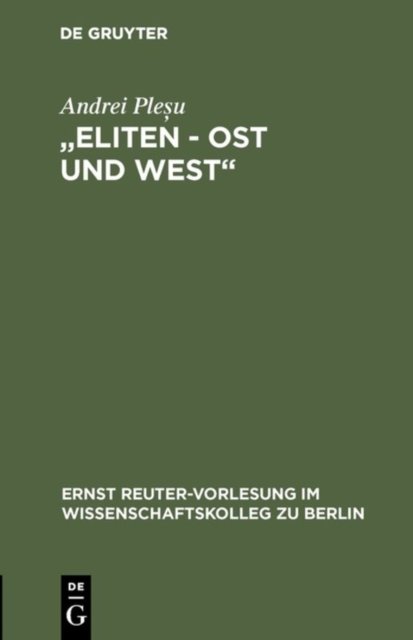 "Eliten - Ost und West"