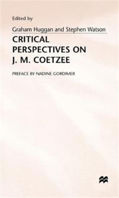Critical Perspectives on Jm Coatzee