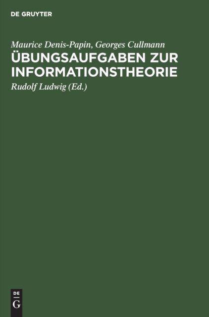 Ubungsaufgaben Zur Informationstheorie