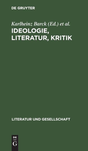 Ideologie, Literatur, Kritik