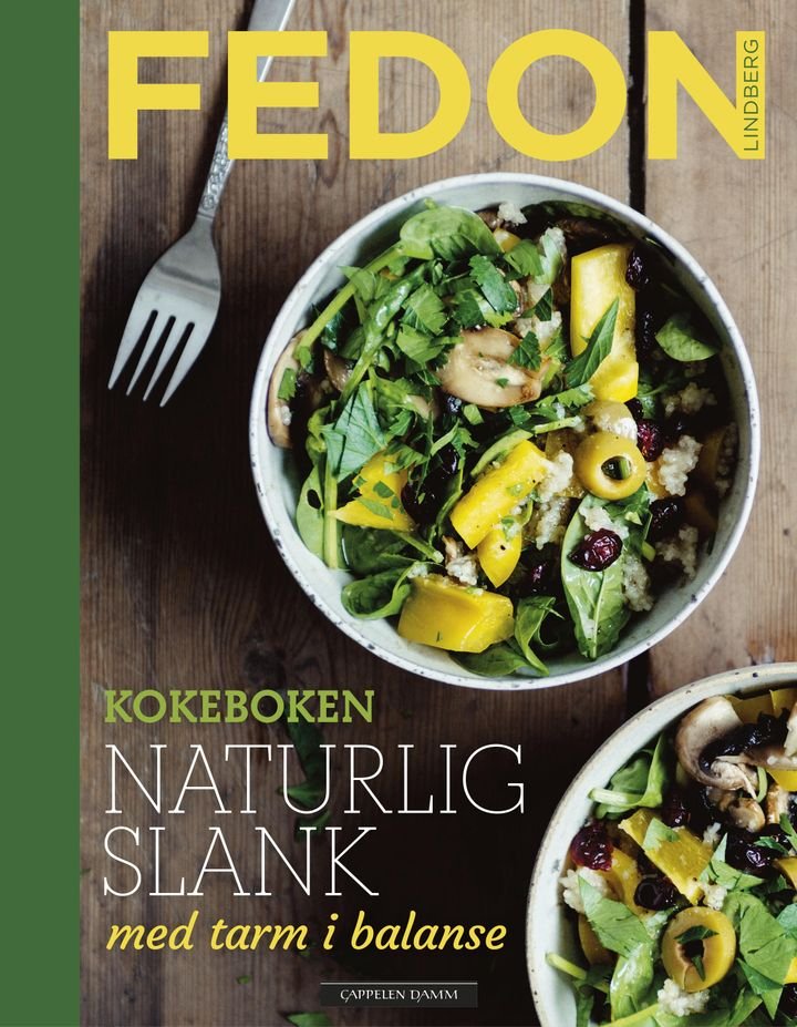 Kokeboken naturlig slank med tarm i balanse av Fedon Lindberg