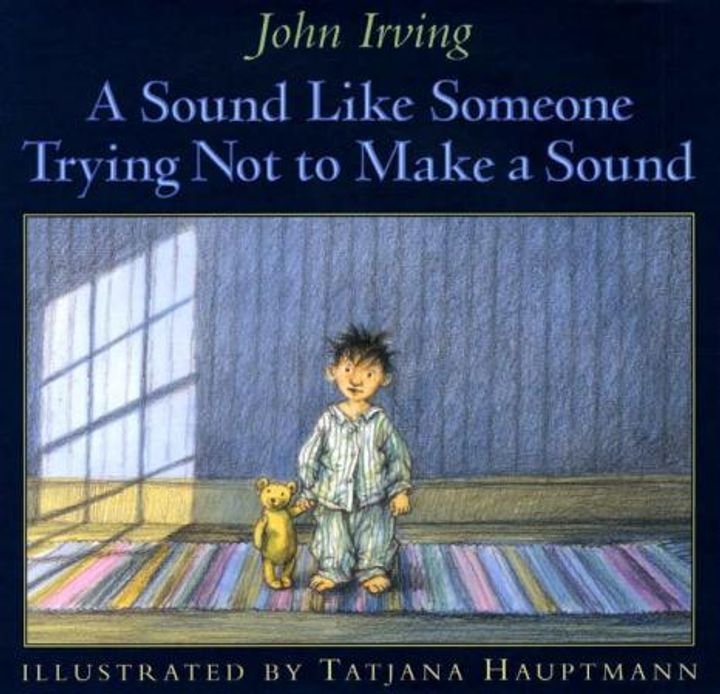 A sound like someone trying not to make a sound