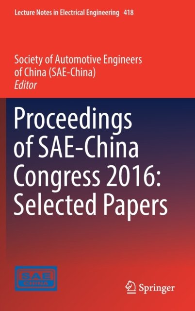 Proceedings of SAE-China Congress 2016
