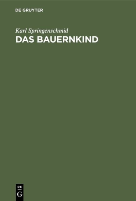 Das Bauernkind