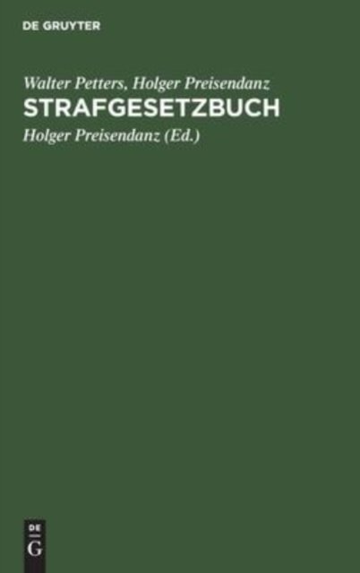 Strafgesetzbuch