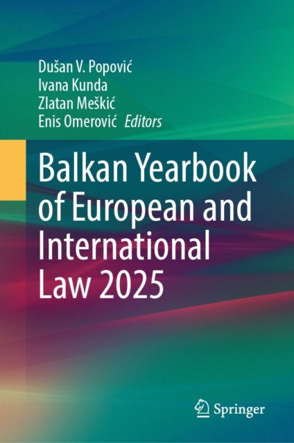 Balkan Yearbook of European and International Law 2025