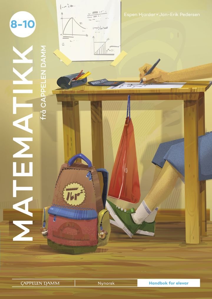 Matematikk 8-10 fra Cappelen Damm - Håndbok for elever