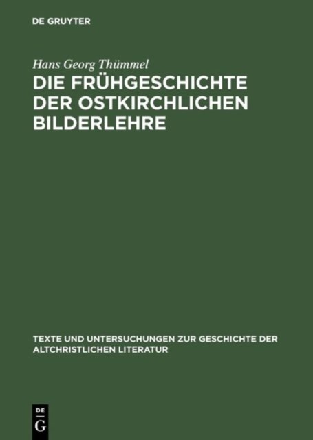 Frühgeschichte der ostkirchlichen Bilderlehre