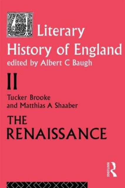 The Literary History of England