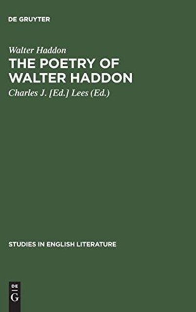 poetry of Walter Haddon