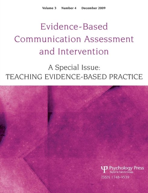 Teaching Evidence-Based Practice