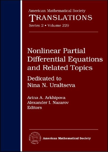 Nonlinear Partial Differential Equations and Related Topics