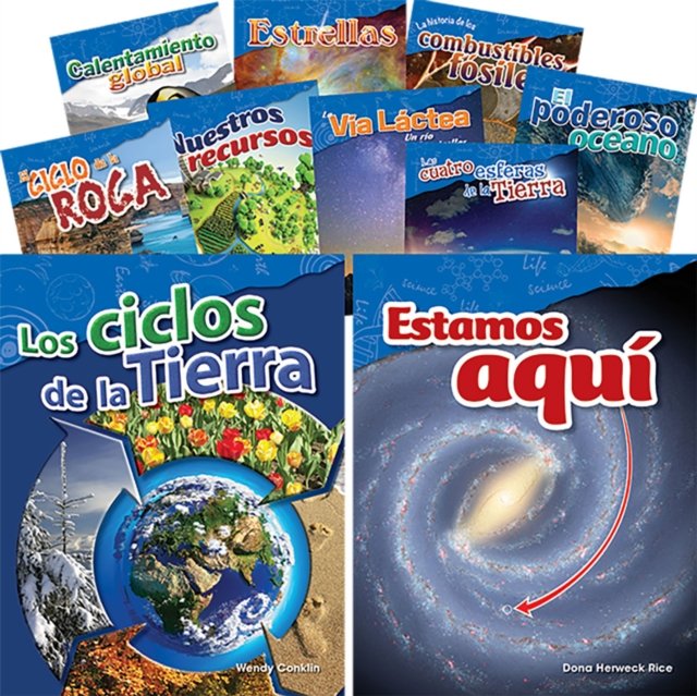 Let''s Explore Earth & Space Science Grades 4-5 Spanish, 10-Book Set