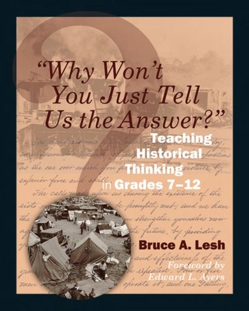 "Why Won''t You Just Tell Us the Answer?"