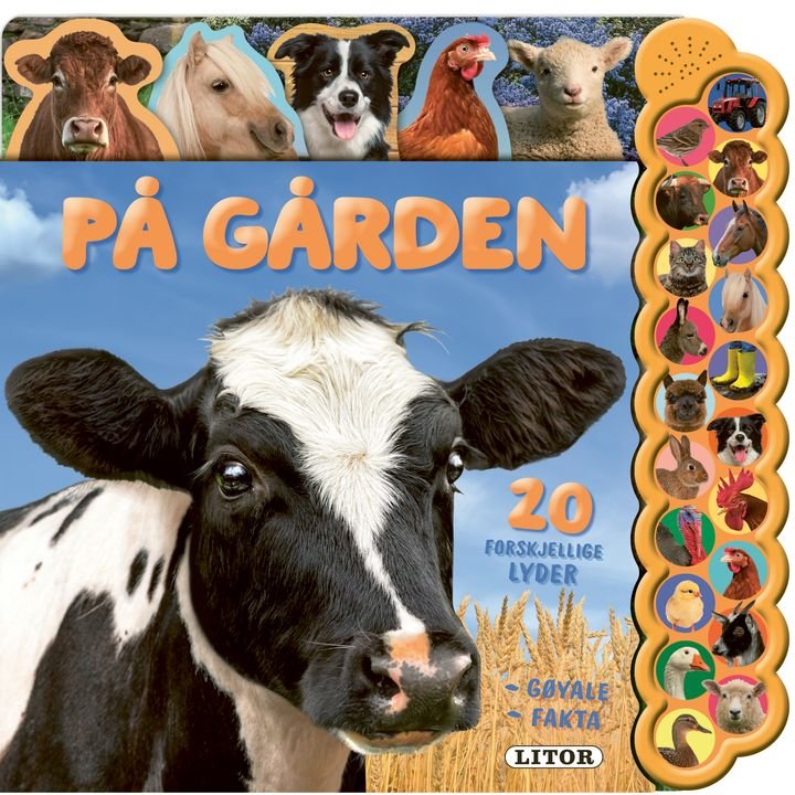 På gården