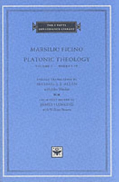 Platonic Theology, Volume 1 – Books I–IV