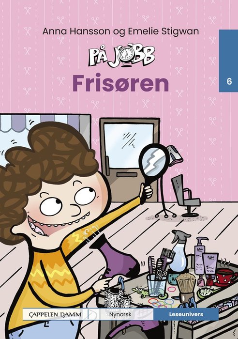 På jobb - frisøren