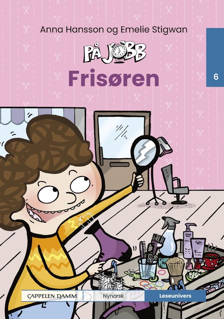 På jobb - frisøren