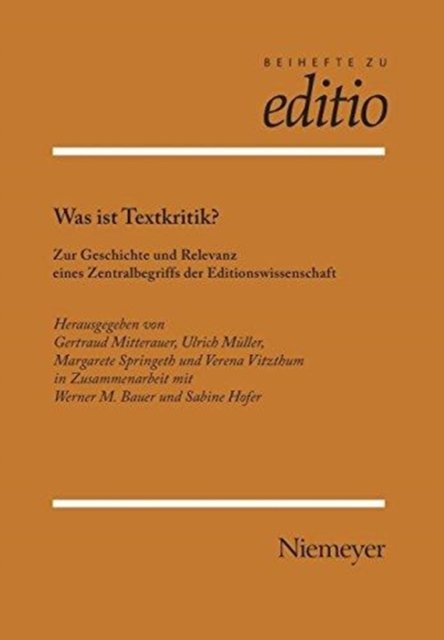 Was Ist Textkritik?
