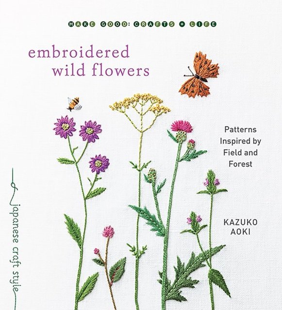 Embroidered Wild Flowers