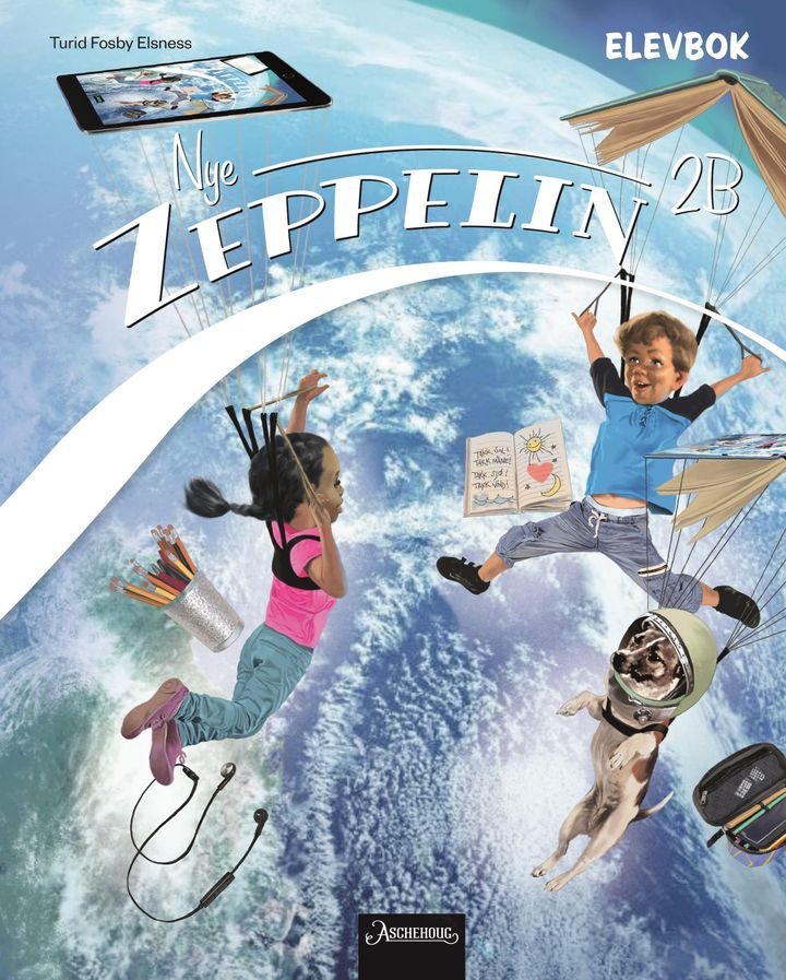 Nye Zeppelin 2B - Arbeidsbok : trykkskrift : norsk for barnetrinnet