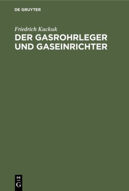 Gasrohrleger und Gaseinrichter