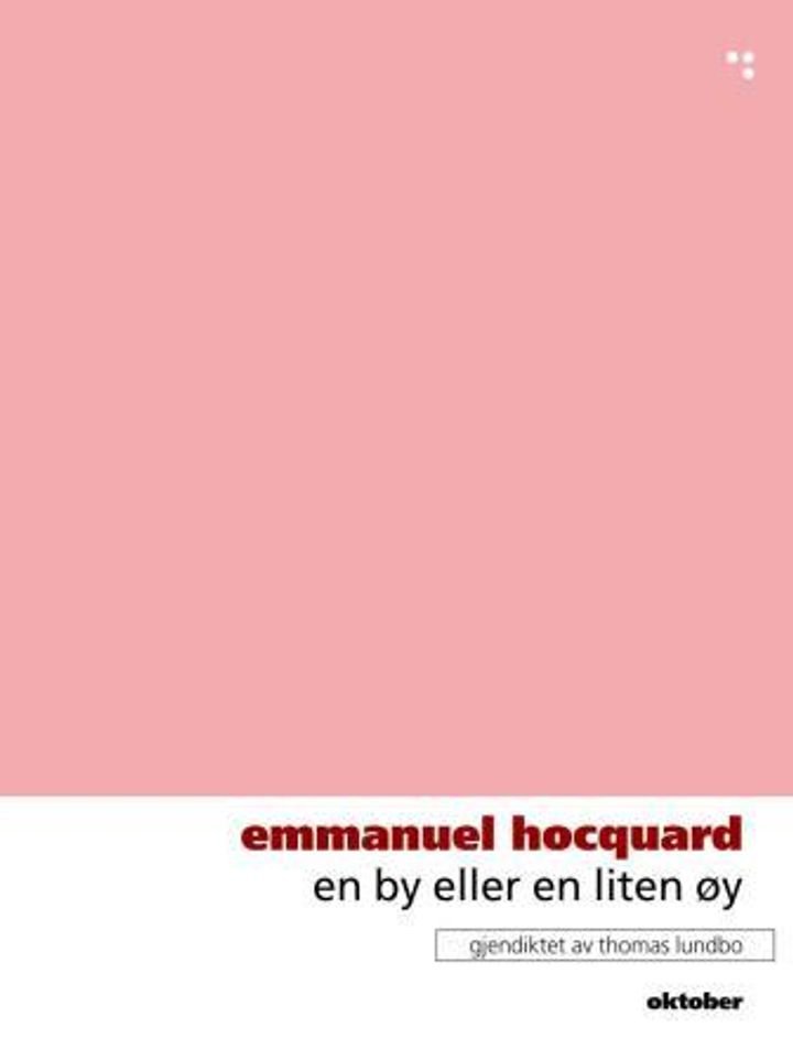 En by eller en liten øy - brev