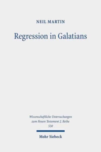 Regression in Galatians