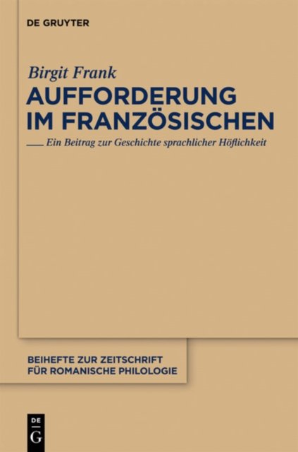Aufforderung im Franzosischen