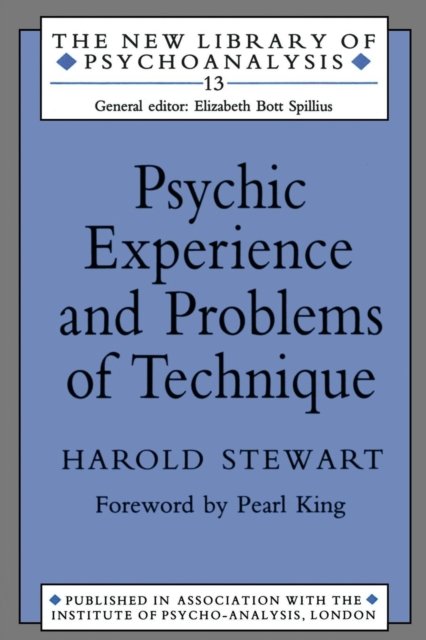 Psychic Experience and the Problems of Technique