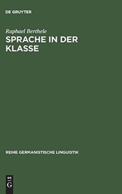 Sprache in der Klasse