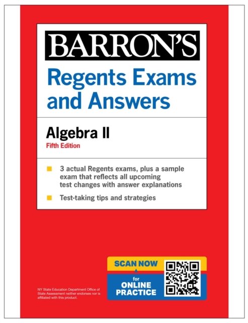 Regents Exams and Answers: Algebra II, Fifth Edition (Barron''s New York Regents)