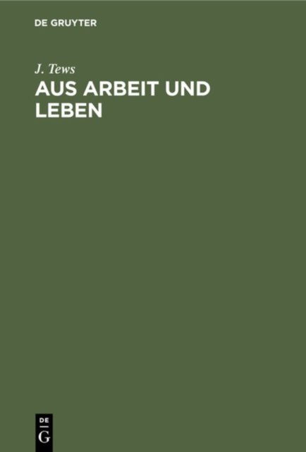 Aus Arbeit Und Leben