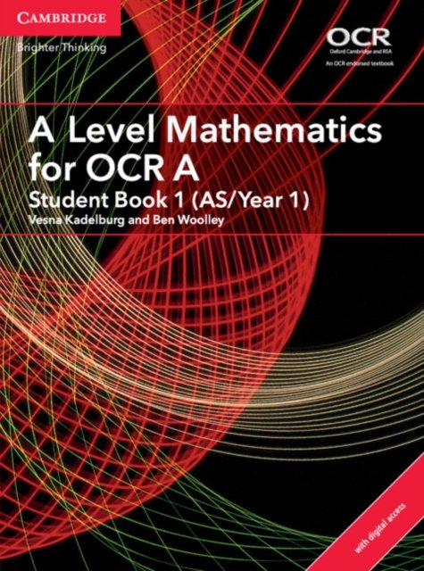 A/As Level Mathematics for Ocr, Year 1 + Elevate Ebook, 2-year Access
