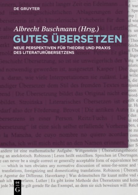 Gutes Ubersetzen