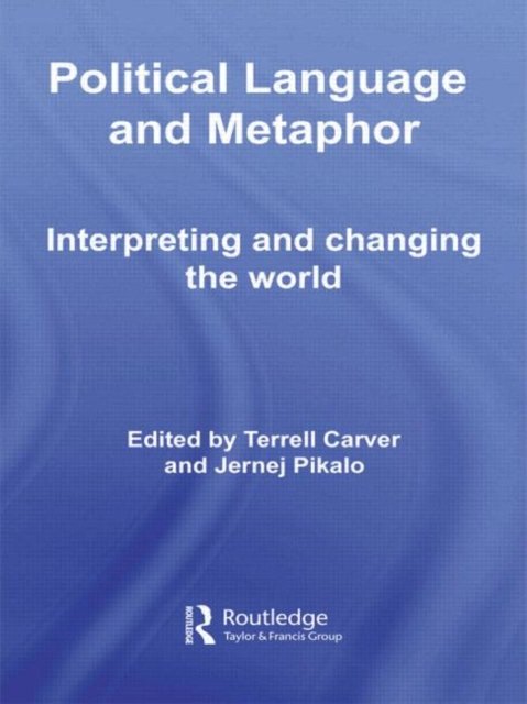 Political Language and Metaphor