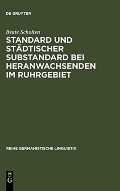 Standard Und Stadtischer Substandard Bei Heranwachsenden Im Ruhrgebiet
