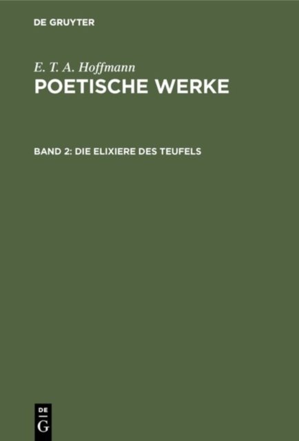 Die Elixiere Des Teufels