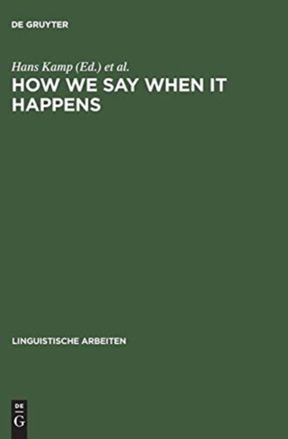 How We Say When It Happens
