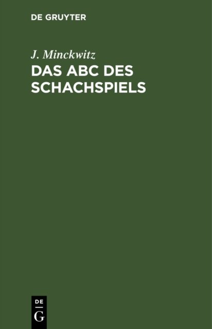 Das ABC des Schachspiels
