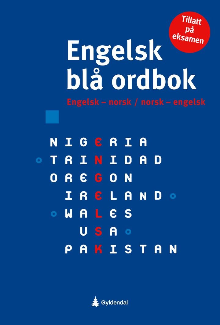 Engelsk blå ordbok
