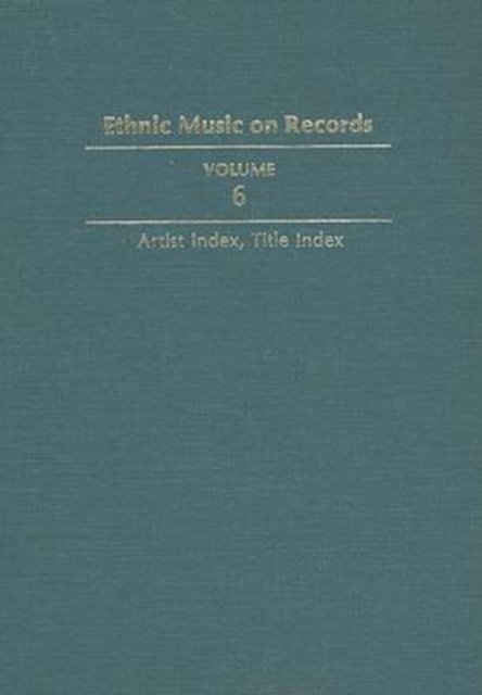 Ethnic Music on Records