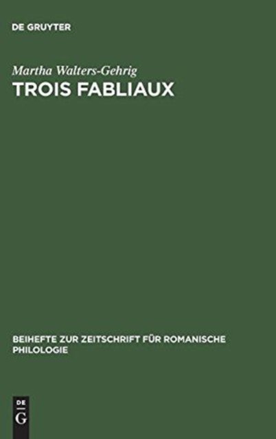 Trois fabliaux
