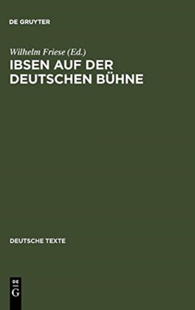 Ibsen auf der deutschen Buhne