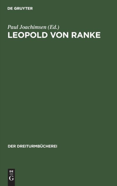 Leopold Von Ranke