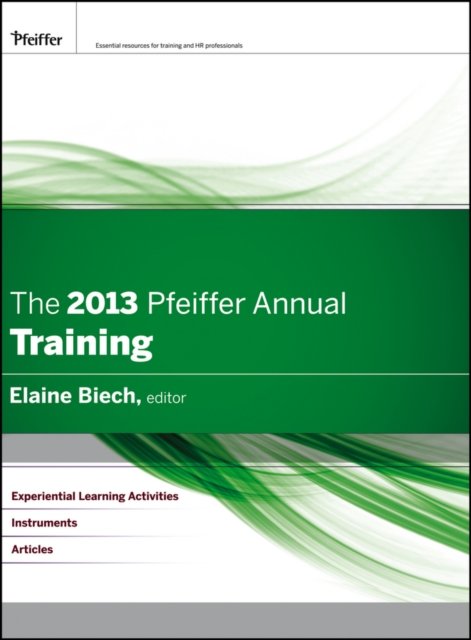 The 2013 Pfeiffer Annual – Training