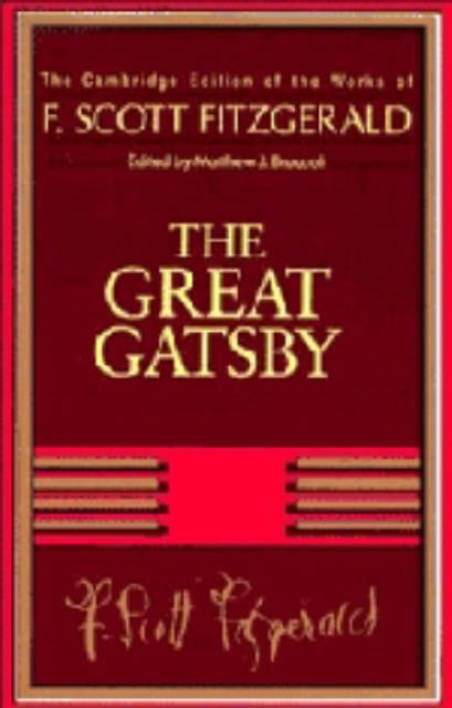 F. Scott Fitzgerald: The Great Gatsby
