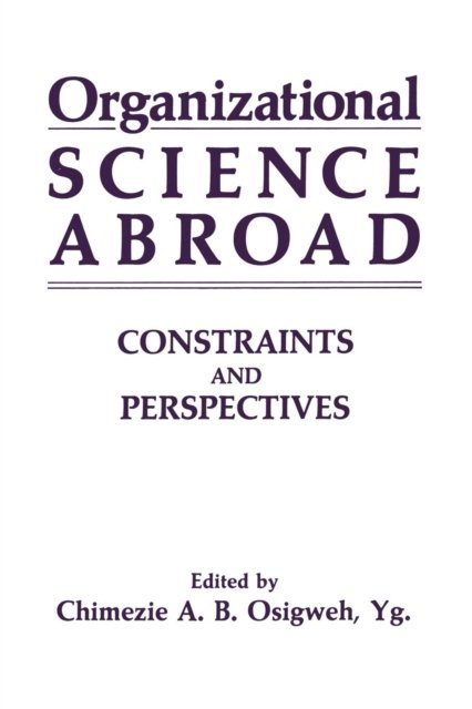 Organizational Science Abroad